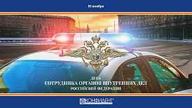 Поздравляем с Днем сотрудника органов внутренних дел РФ